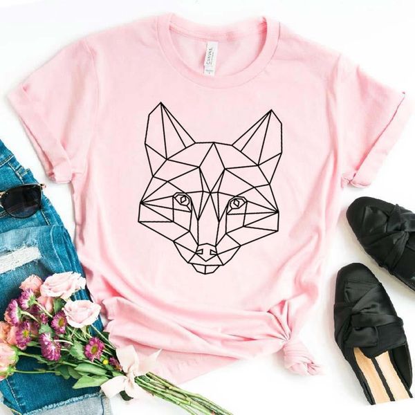 geometric fox print cotton women t shirts hipster funny yong girl tee drop ship zy 439, White
geometric fox print cotton women t shirts hipster funny yong girl tee drop ship zy 439, White