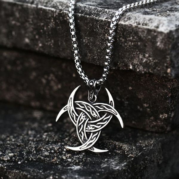est stainless steel viking pendant creative odin corner cup retro men's titanium necklace necklaces, Silver
est stainless steel viking pendant creative odin corner cup retro men's titanium necklace necklaces, Silver