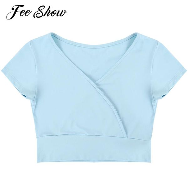 women's t-shirt women v neck short sleeve summer quick-dry crop workout exercise fitness sports running slim fit, White
women's t-shirt women v neck short sleeve summer quick-dry crop workout exercise fitness sports running slim fit, White