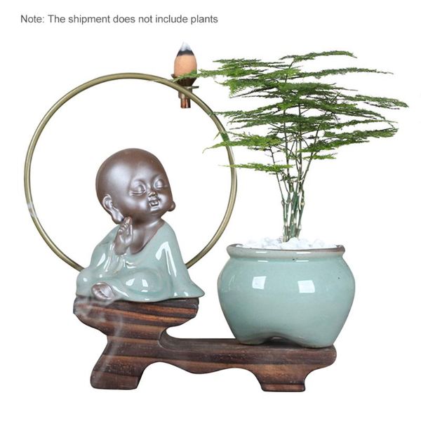 fragrance lamps buddhist flower pot censer holder deskornament office crafts yoga incense burner backflow home decor gift
fragrance lamps buddhist flower pot censer holder deskornament office crafts yoga incense burner backflow home decor gift