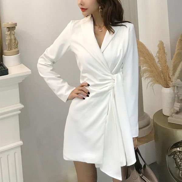 casual dresses fashion tide korean summer women clothes vacation turn-down collar full sleeves asymmetrical mini dress wg79, Black;gray
casual dresses fashion tide korean summer women clothes vacation turn-down collar full sleeves asymmetrical mini dress wg79, Black;gray