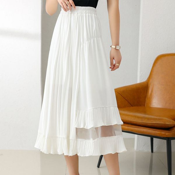 ajiman fishtail high waist solid skirt women 2021 spring and summer gentle temperament a-line pleated, White
ajiman fishtail high waist solid skirt women 2021 spring and summer gentle temperament a-line pleated, White