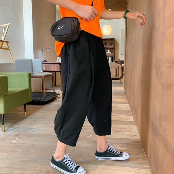 pants men sweatpants trendy harem pant korean streetwear mens trousers ankle-length breathable plus size ulzzang, Black
pants men sweatpants trendy harem pant korean streetwear mens trousers ankle-length breathable plus size ulzzang, Black