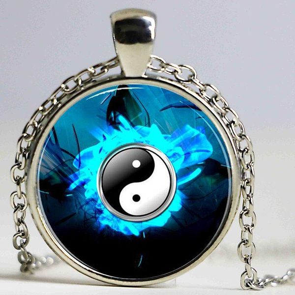 vintage necklace yin yang pendant religious jewelry chinese eight diagrams choker statement for gift necklaces, Silver
vintage necklace yin yang pendant religious jewelry chinese eight diagrams choker statement for gift necklaces, Silver