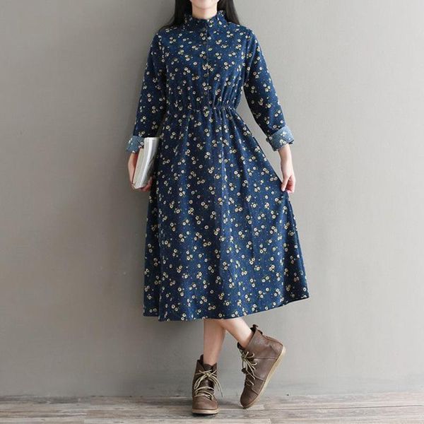 women casual button a-line dress elegant party dresses office lady loose long sleeve vestidos, Black;gray
women casual button a-line dress elegant party dresses office lady loose long sleeve vestidos, Black;gray