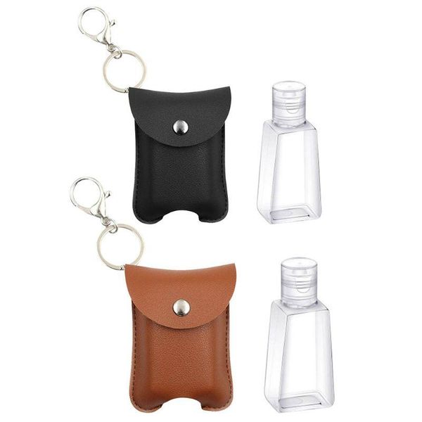 portable faux leather keychain holder for 20ml hand sanitizer refillable bottle storage bottles & jars
portable faux leather keychain holder for 20ml hand sanitizer refillable bottle storage bottles & jars