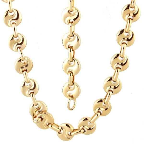 earrings & necklace men jewelry set wholesale 10mm gold color stainless steel 5mm coffee bead chain and bracelet gift trendy, Silver
earrings & necklace men jewelry set wholesale 10mm gold color stainless steel 5mm coffee bead chain and bracelet gift trendy, Silver