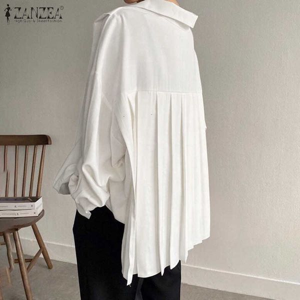 women's blouses & shirts blouses summer irregular women blouse fashion pleated casual ol solid long sleeve basis oversize 5xl blusa zj, White
women's blouses & shirts blouses summer irregular women blouse fashion pleated casual ol solid long sleeve basis oversize 5xl blusa zj, White