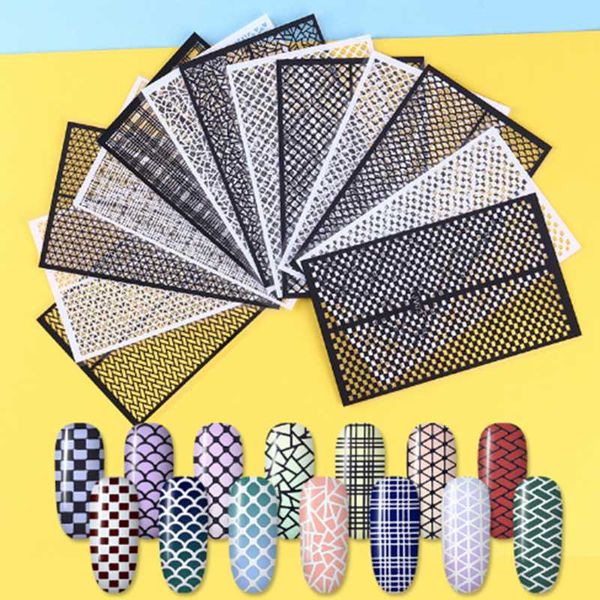 nail art kits 11 type fashion fish scale foils stickers beauty sticker manicure decor vinyl ultra-thin plaid line hollow 3d net set & kit
nail art kits 11 type fashion fish scale foils stickers beauty sticker manicure decor vinyl ultra-thin plaid line hollow 3d net set & kit