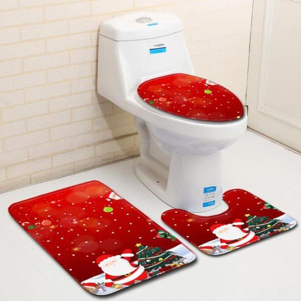 toilet seat covers 3pcs christmas cover and rug bathroom set mat decorations for home
toilet seat covers 3pcs christmas cover and rug bathroom set mat decorations for home