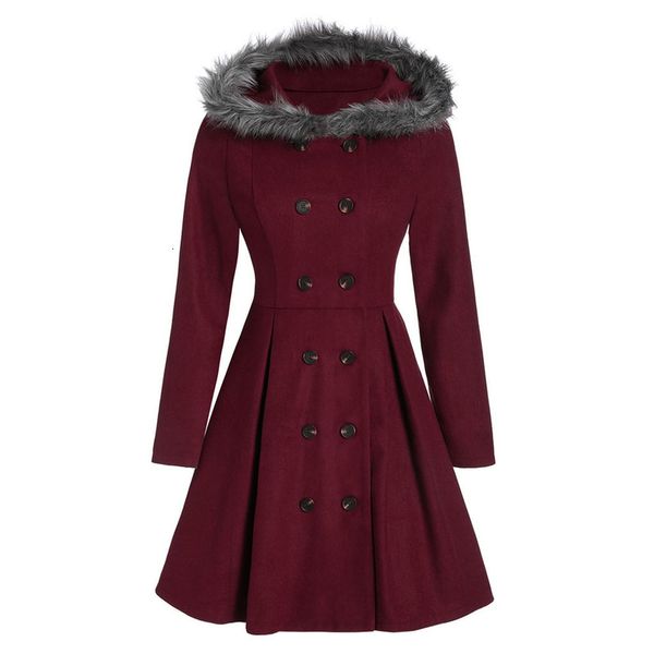 womens hooded new brand princess winter snow keep wear outerwear double-breasted trench coats slim overcoat size s-3xl, Black
womens hooded new brand princess winter snow keep wear outerwear double-breasted trench coats slim overcoat size s-3xl, Black