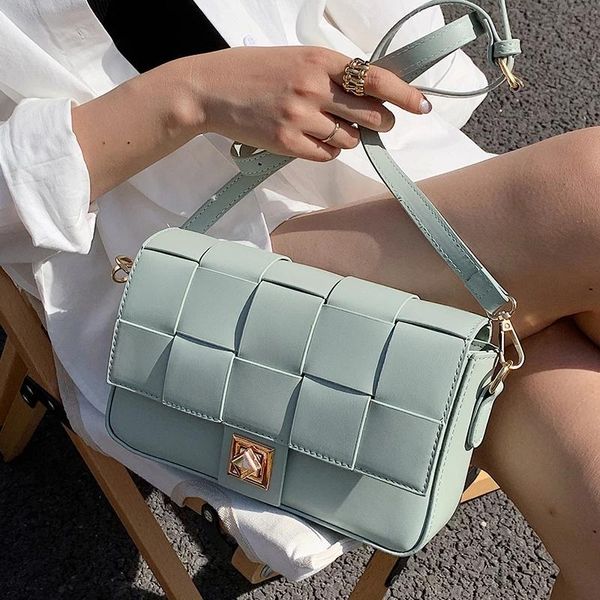 women flap crossbody bag for 2021 quality leather weave summer shoulder messenger bags female travel handbag and purse evening
women flap crossbody bag for 2021 quality leather weave summer shoulder messenger bags female travel handbag and purse evening