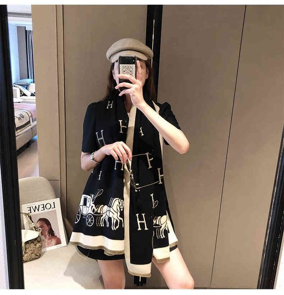 design autumn and new h-horse long scarf women's korean version versatile imitation cashmere double-sided air conditioning shawl thicke, Blue;gray
design autumn and new h-horse long scarf women's korean version versatile imitation cashmere double-sided air conditioning shawl thicke, Blue;gray