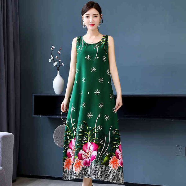 casual dresses summer women sleeveless print vintage o-neck beach dress sundress vestidos a-line smf1, Black;gray
casual dresses summer women sleeveless print vintage o-neck beach dress sundress vestidos a-line smf1, Black;gray