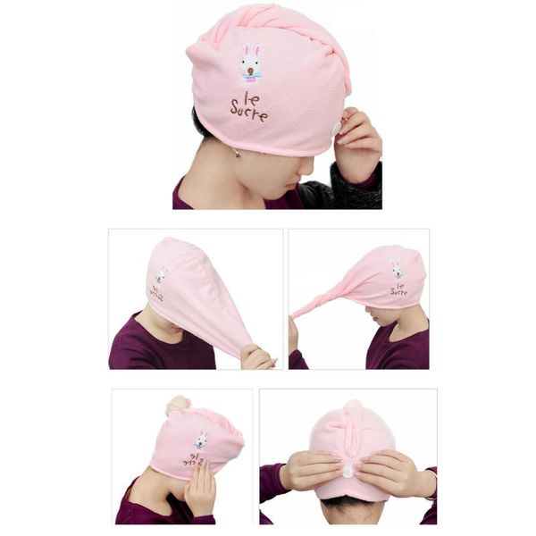fashion microfiber hair turban quickly dry hat wrapped towel bathing cap washable absorbent pink rice shower caps
fashion microfiber hair turban quickly dry hat wrapped towel bathing cap washable absorbent pink rice shower caps