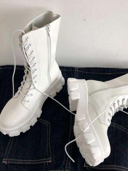 boots combat women white leather motorcycle mid heeled gothic shoes winter warm fashion black ankle botas de mujer
boots combat women white leather motorcycle mid heeled gothic shoes winter warm fashion black ankle botas de mujer