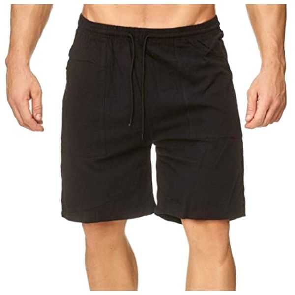 men's pants 2021 fashion streetwear cotton and linen shorts sports multi-pocket overalls fitness, Black
men's pants 2021 fashion streetwear cotton and linen shorts sports multi-pocket overalls fitness, Black