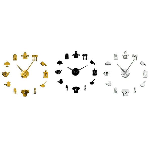 kitchen cooking tools diy giant wall clock utensils frameless large watch modern dining room art decor gift clocks
kitchen cooking tools diy giant wall clock utensils frameless large watch modern dining room art decor gift clocks