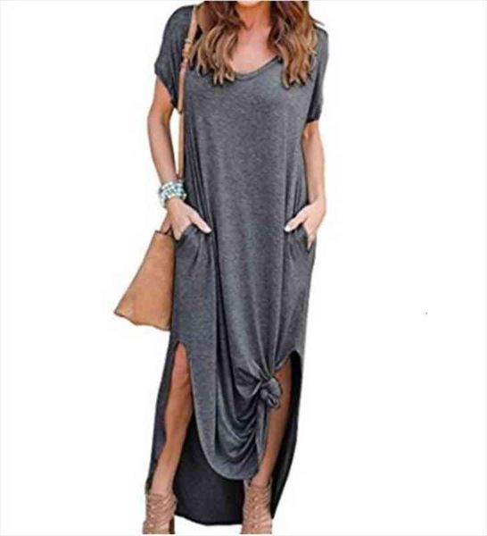summer t-shirt robe woman maxi dress casual solid short sleeve long dresses for women fashion street oversized dress, Black;gray
summer t-shirt robe woman maxi dress casual solid short sleeve long dresses for women fashion street oversized dress, Black;gray
