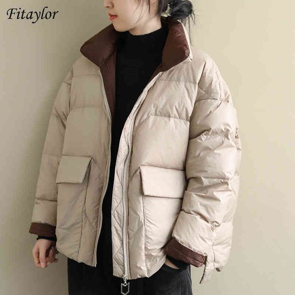 fitaylor - super light coat, women's high neck, white duck down et, zipper, loose snow suit, new in winter 2021, Black
fitaylor - super light coat, women's high neck, white duck down et, zipper, loose snow suit, new in winter 2021, Black
