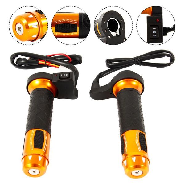 handlebars 1 pair 12v heated handlebar grips motorcycle hand warmers for 22mm diameter handle
handlebars 1 pair 12v heated handlebar grips motorcycle hand warmers for 22mm diameter handle