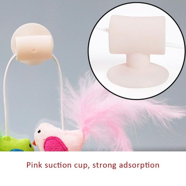cat toys pet kitten feather toy glass sucker holder funny teaser wand window bird interactive training cats
cat toys pet kitten feather toy glass sucker holder funny teaser wand window bird interactive training cats