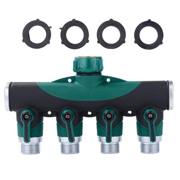 watering equipments 3/4" 4-way brass plastic garden hose splitter y-type connector distributor for outdoor tap and faucet
watering equipments 3/4" 4-way brass plastic garden hose splitter y-type connector distributor for outdoor tap and faucet