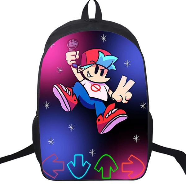 backpack 16 inch friday night funkin print for children school bag teens boys 3d cartoon travel student bookbag mochila gift
backpack 16 inch friday night funkin print for children school bag teens boys 3d cartoon travel student bookbag mochila gift