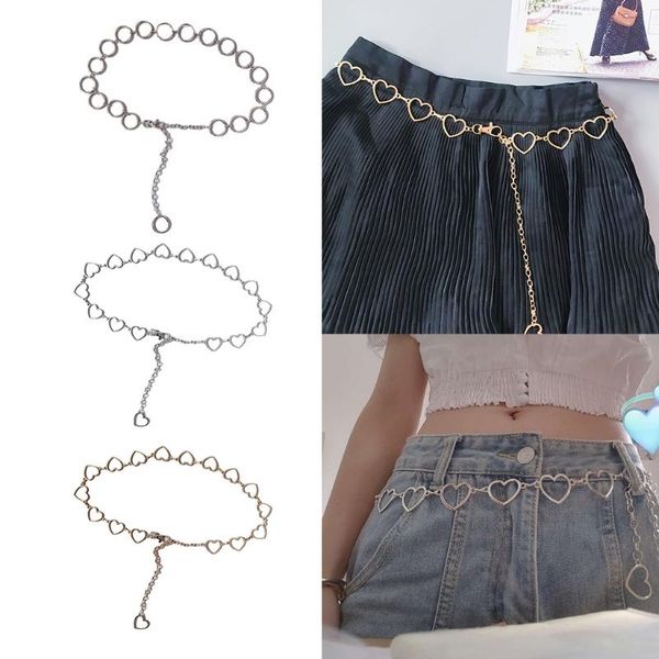 belts 41 inch women girls retro circle heart shaped metal waist belt classic jewelry tassel adjustable body belly chain for dress, Black;brown
belts 41 inch women girls retro circle heart shaped metal waist belt classic jewelry tassel adjustable body belly chain for dress, Black;brown