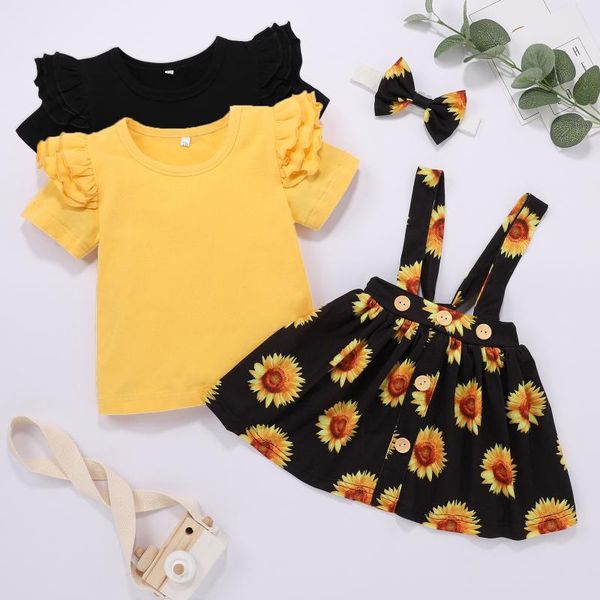 clothing sets 2021 born baby girls ruffled solid color +floral print suspender skirt set fashion casual clothes ropa, White
clothing sets 2021 born baby girls ruffled solid color +floral print suspender skirt set fashion casual clothes ropa, White