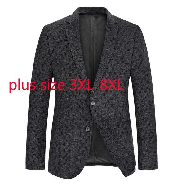 men's suits & blazers arrival super large autumn and winter men fashion casual suit coat single breasted plus size 3xl 4xl 5xl 6xl 7xl, White;black
men's suits & blazers arrival super large autumn and winter men fashion casual suit coat single breasted plus size 3xl 4xl 5xl 6xl 7xl, White;black