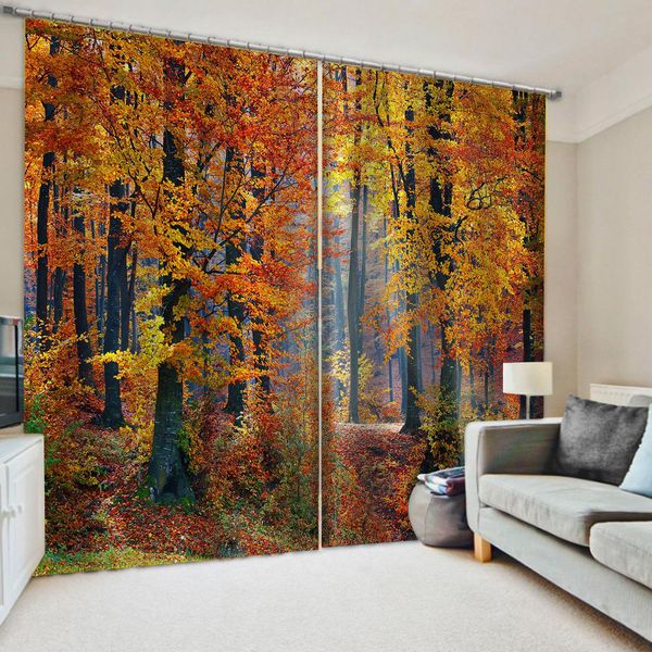 beautiful p fashion customized auturn forest curtains 3d window curtains for living room bedroom
beautiful p fashion customized auturn forest curtains 3d window curtains for living room bedroom