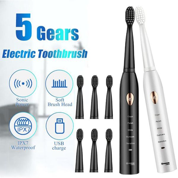 powerful ultrasonic sonic electric toothbrush usb charge rechargeable tooth brushes washable electronic brush smart
powerful ultrasonic sonic electric toothbrush usb charge rechargeable tooth brushes washable electronic brush smart