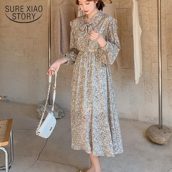 casual dresses dress v-neck bow floral print midi spring and autumn women vintage chiffon pleated long sleeve ladies vestidos 8548 50, Black;gray
casual dresses dress v-neck bow floral print midi spring and autumn women vintage chiffon pleated long sleeve ladies vestidos 8548 50, Black;gray
