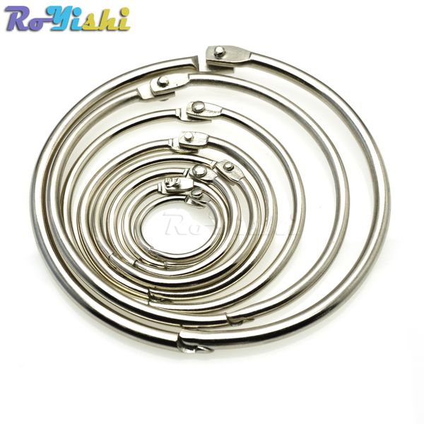 loose leaf book binder hinge snap o ring locking keychain metal craft parts, Black
loose leaf book binder hinge snap o ring locking keychain metal craft parts, Black