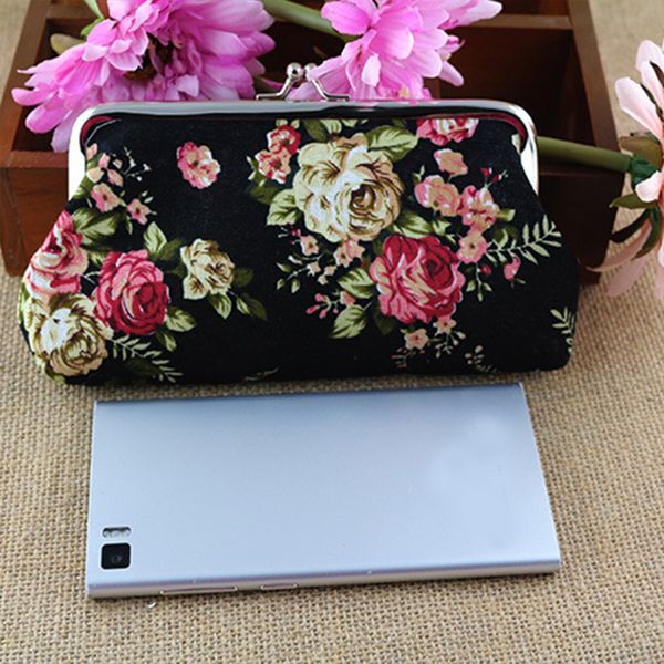 beauty floral long rose cute change pouch small coin bag vintage korea style canvas coin purse for women, Red;black
beauty floral long rose cute change pouch small coin bag vintage korea style canvas coin purse for women, Red;black