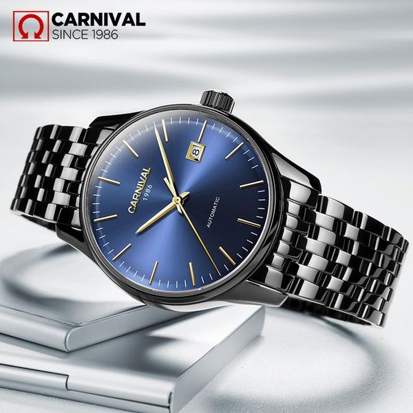 wristwatches 2021carnival simple design ultra-thin men wrist watch swiss rand luxury stainless steel fashion waterproof mechanical montr, Slivery;brown
wristwatches 2021carnival simple design ultra-thin men wrist watch swiss rand luxury stainless steel fashion waterproof mechanical montr, Slivery;brown