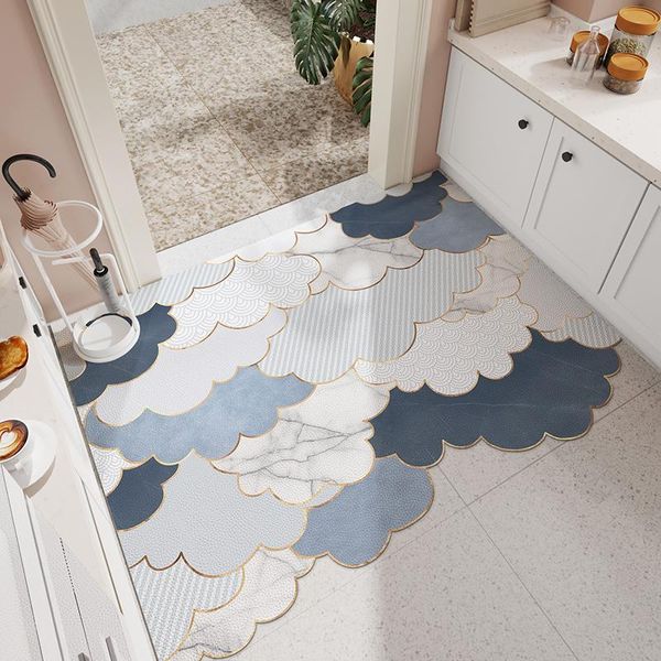 the kitchen floor mat can be cut oil proof and antiskid door washable waterproof leather foot pad for carpets
the kitchen floor mat can be cut oil proof and antiskid door washable waterproof leather foot pad for carpets