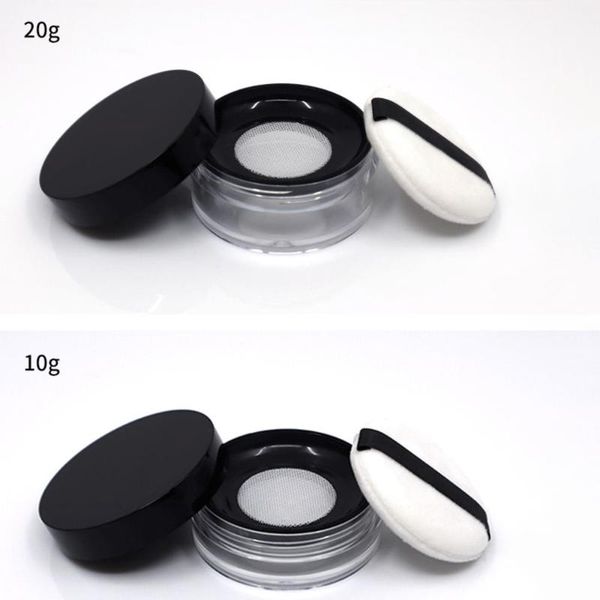 storage bottles & jars 10g/20g portable plastic powder box handheld empty loose pot with sieve cosmetic travel makeup jar sifter container
storage bottles & jars 10g/20g portable plastic powder box handheld empty loose pot with sieve cosmetic travel makeup jar sifter container