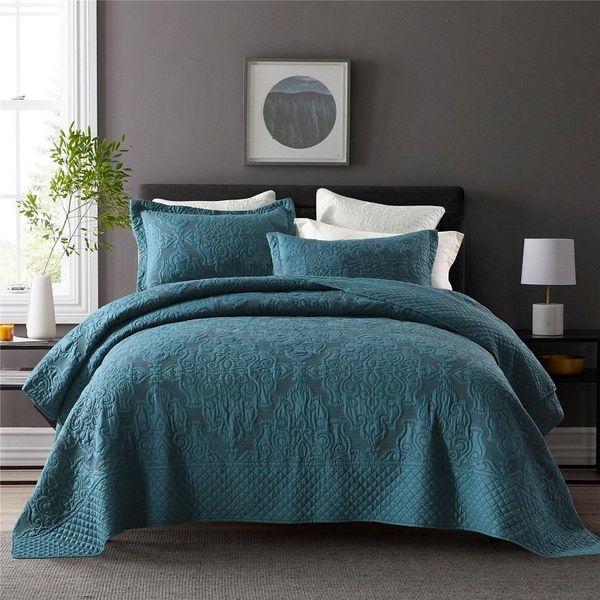 comforters & sets chausub bedspreads for double bed quilt set 3 piece quilts embossed coverlet quilted cover king queen size green blanket
comforters & sets chausub bedspreads for double bed quilt set 3 piece quilts embossed coverlet quilted cover king queen size green blanket