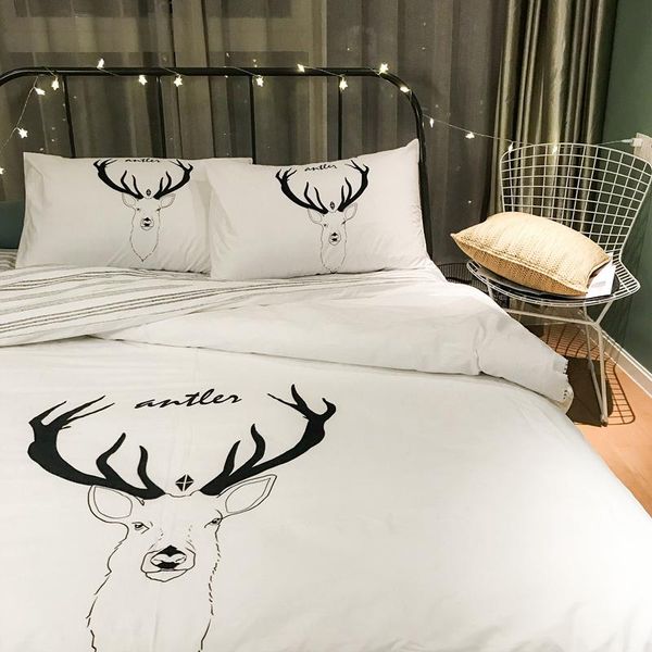 bedding sets contracted and pure white cotton 4 elk nordic home stay textile the fitted model wind characteristics
bedding sets contracted and pure white cotton 4 elk nordic home stay textile the fitted model wind characteristics