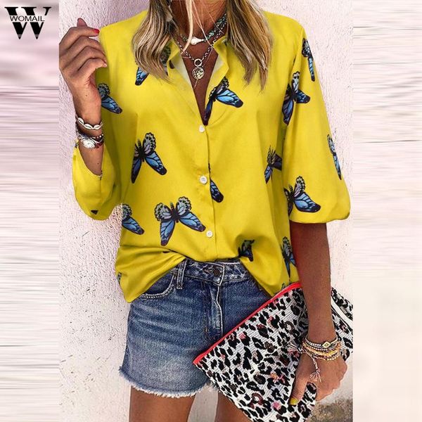 women's blouses & shirts butterfly print shirt women long sleeve casual blouse single-breasted button fashion ladies blusa feminin, White
women's blouses & shirts butterfly print shirt women long sleeve casual blouse single-breasted button fashion ladies blusa feminin, White