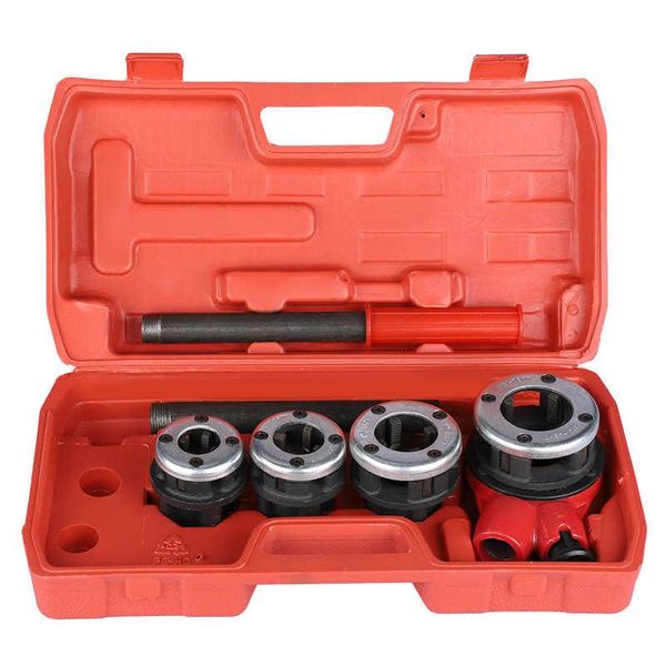 hand tools pipe threading 4 dies manual plumber kit 1/2" 3/4" 1" 1-1/4" threader tool
hand tools pipe threading 4 dies manual plumber kit 1/2" 3/4" 1" 1-1/4" threader tool