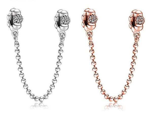 silver sparkling clear sparkle exquisite flower pattern safety chain charm bead fit original pandora 925 bracelet pendant diy jewelry for wo, Black
silver sparkling clear sparkle exquisite flower pattern safety chain charm bead fit original pandora 925 bracelet pendant diy jewelry for wo, Black