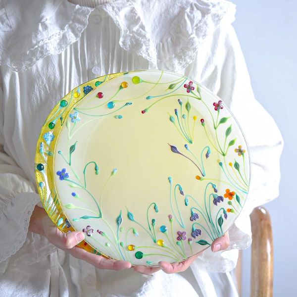 japanese glass writer hand carved color plate fruit flower dishes & plates
japanese glass writer hand carved color plate fruit flower dishes & plates