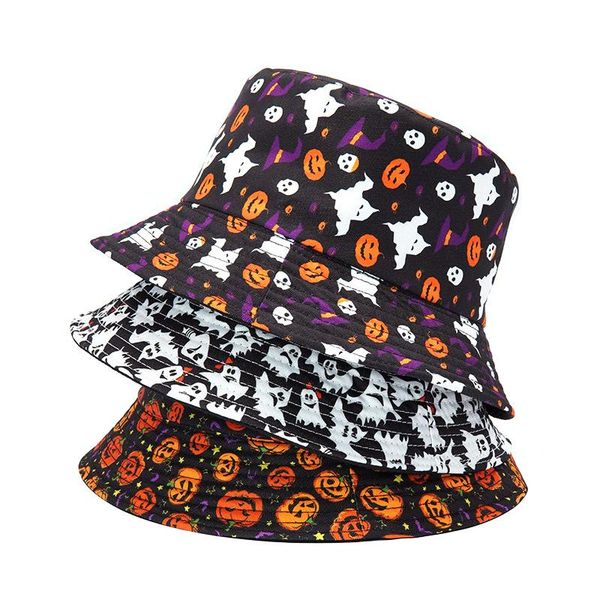 wide brim hats 2021 halloween bucket reversible double-side pumpkin ghost moon hat packable outdoor sun fisherman caps panamas, Blue;gray
wide brim hats 2021 halloween bucket reversible double-side pumpkin ghost moon hat packable outdoor sun fisherman caps panamas, Blue;gray