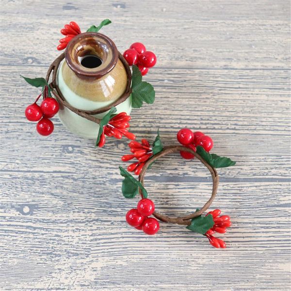 napkin rings 6 / pcs product simulation red fruit ring european el towel factory direct sales
napkin rings 6 / pcs product simulation red fruit ring european el towel factory direct sales