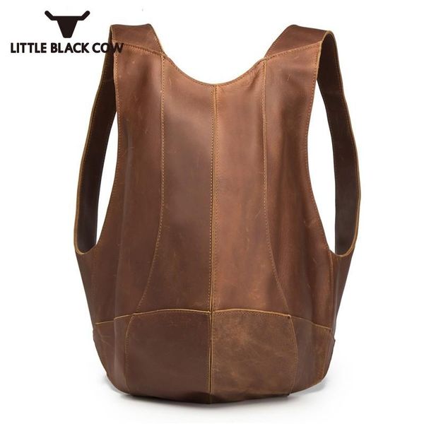 fashion man woman backpack genuine leather back zipper pocket design business casual travel bag mochila escolar
fashion man woman backpack genuine leather back zipper pocket design business casual travel bag mochila escolar
