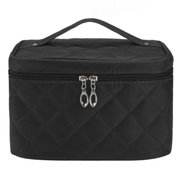 women fashion lingge cosmetic bag for make up large capacity handbag travel toiletry makeup bags wash necessaire box & cases
women fashion lingge cosmetic bag for make up large capacity handbag travel toiletry makeup bags wash necessaire box & cases