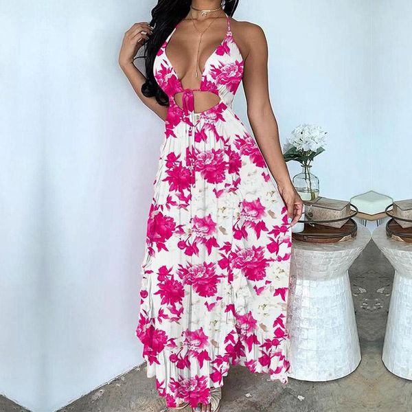 casual dresses 2021 long beach evening party sundress vestidos women's floral maxi summer deep v-neck flowy tunic dress, Black;gray
casual dresses 2021 long beach evening party sundress vestidos women's floral maxi summer deep v-neck flowy tunic dress, Black;gray